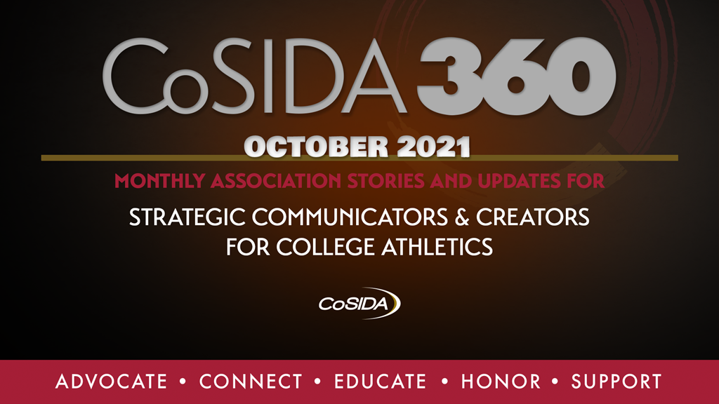 Now Available! CoSIDA 360 October 2021